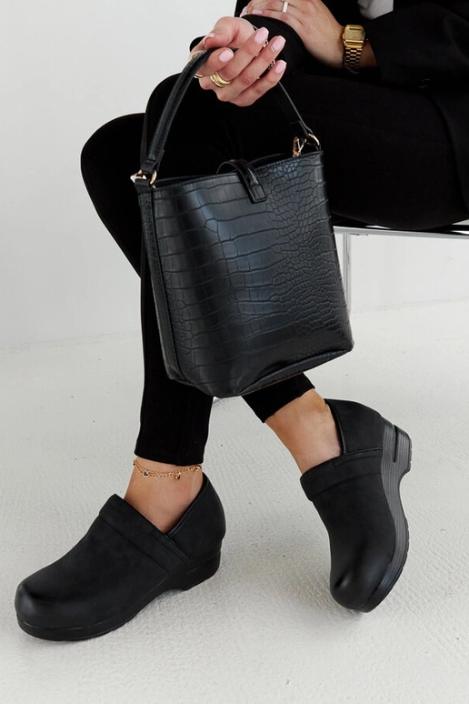 Scarpe con plateau Montoro nere