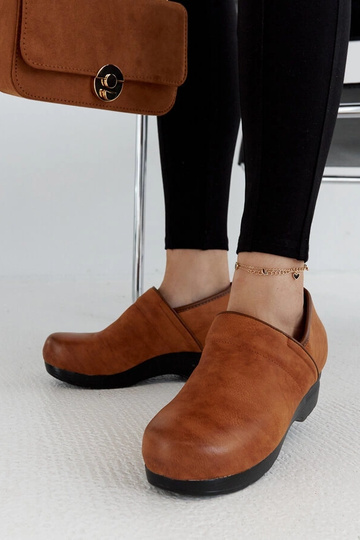 Scarpe con plateau Montoro marroni - Marrone caldo 2