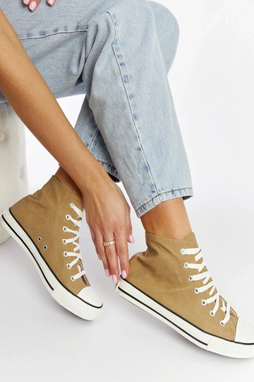 Sneakers alte marroni Efren