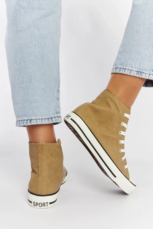 Sneakers alte marroni Efren