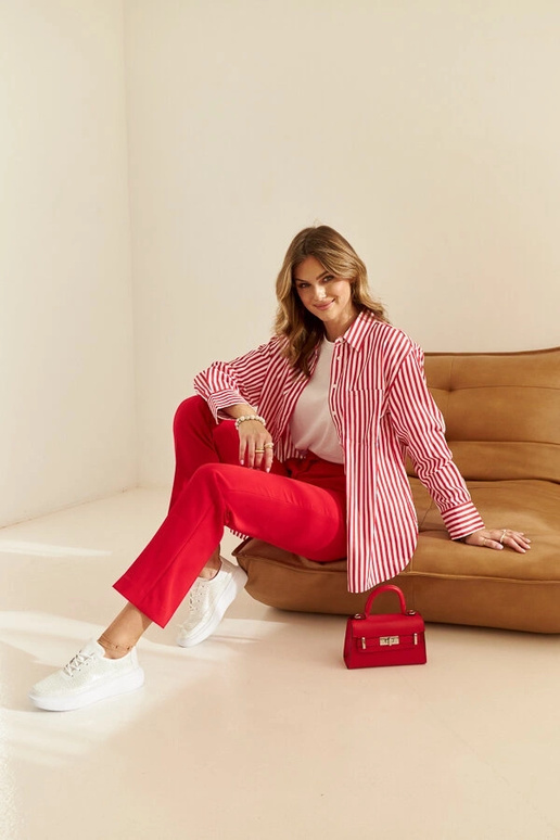 Sneakers da donna argento con...