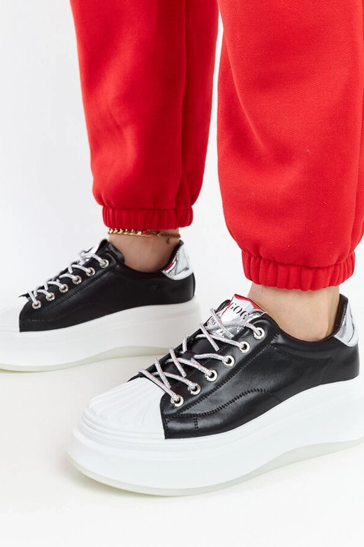 Sneakers nere con piattaforma GOE...