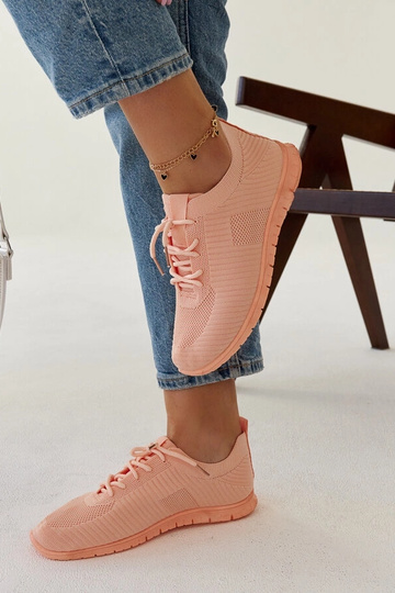 Sneakers in tessuto rosa Erminio 2