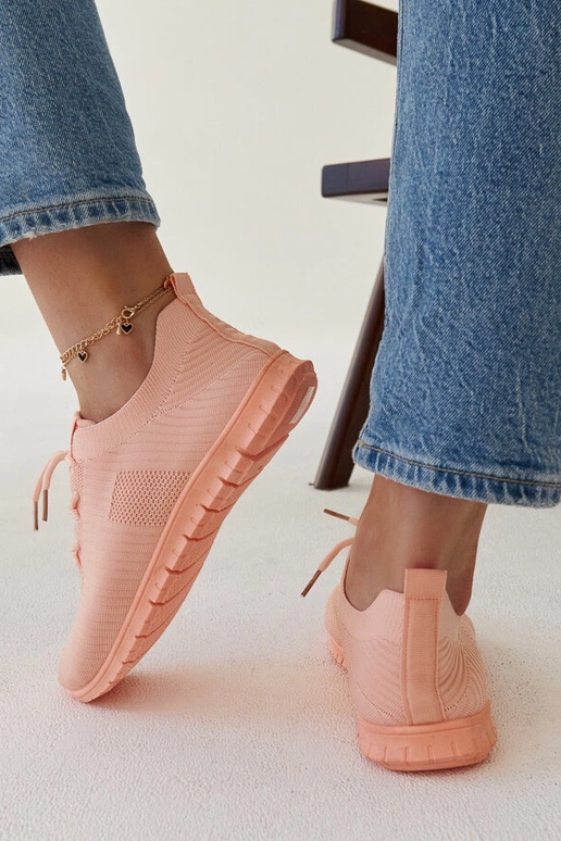 Sneakers in tessuto rosa Erminio