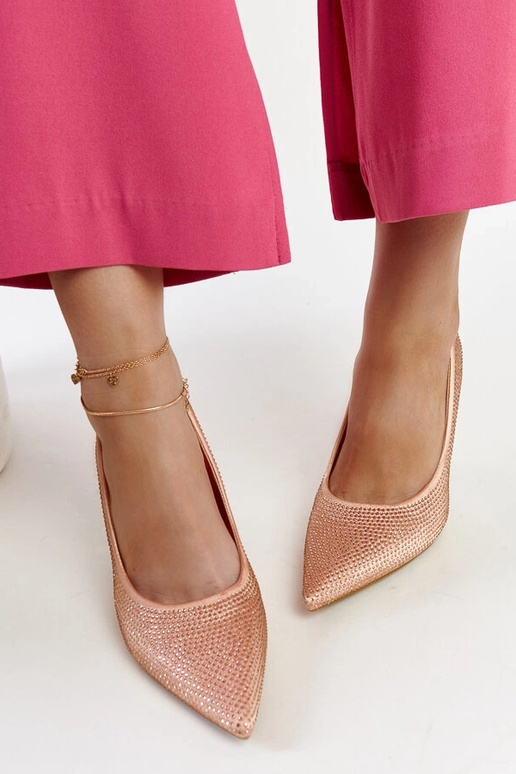Scarpe col tacco alto Liena rosa chiaro