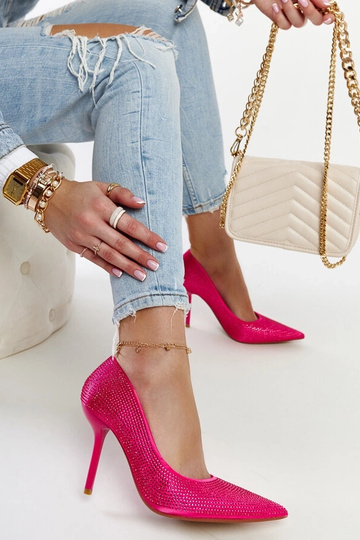 Scarpe col tacco alto Liena rosa scuro
