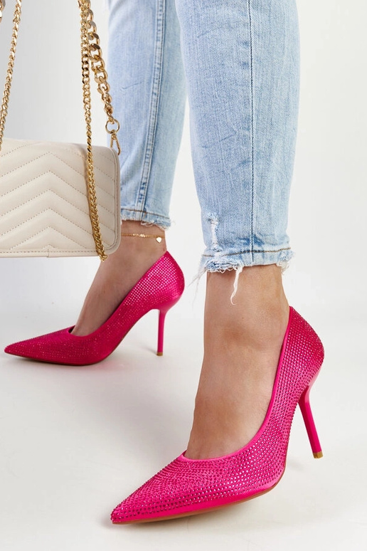 Scarpe col tacco alto Liena rosa scuro