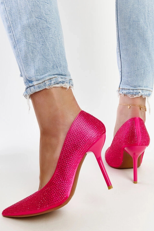 Scarpe col tacco alto Liena rosa scuro