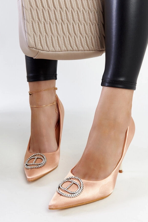 Tacco zircone rosa chiaro Elife