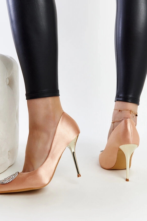 Tacco zircone rosa chiaro Elife