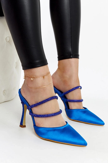 Mules Raffaelina blu con...
