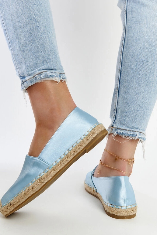 Espadrillas con plateau glitterate...