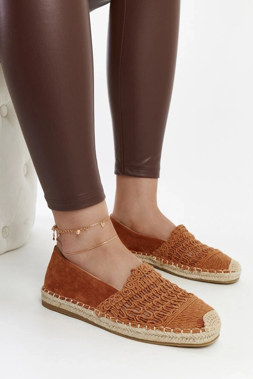 Espadrillas traforate marroni di Gordana Espadrillas traforate marroni di Gordana