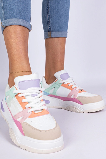 Sneakers con plateau Nivi...