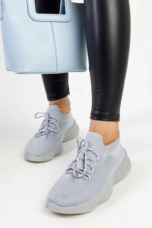 Scarpe sportive grigie Roshni