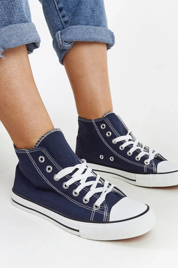 Sneakers alte blu navy Eliska