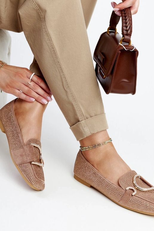 Mocassini Mebrat marroni lucidi