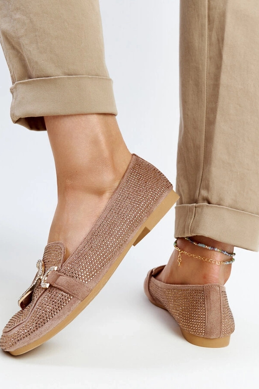 Mocassini Mebrat marroni lucidi