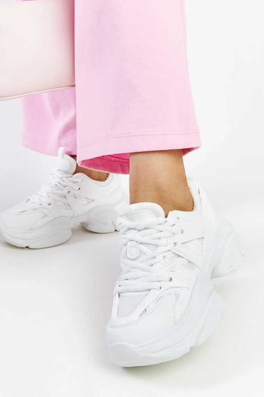 Sneakers sportive bianche Feaven