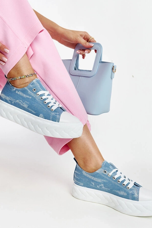 Sneakers alte blu Almaz