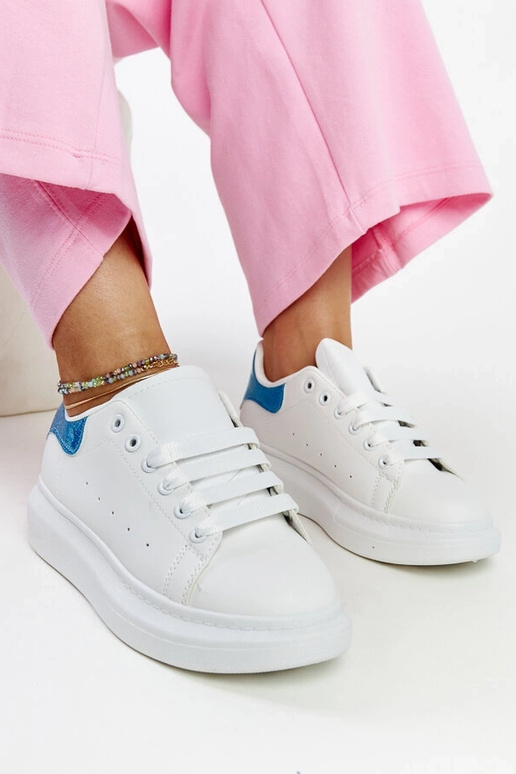 Sneakers in ecopelle bianca Fatimah