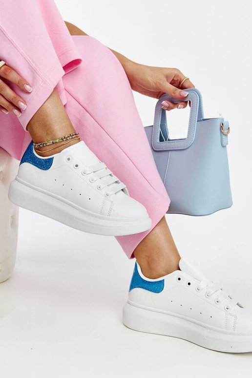 Sneakers in ecopelle bianca Fatimah