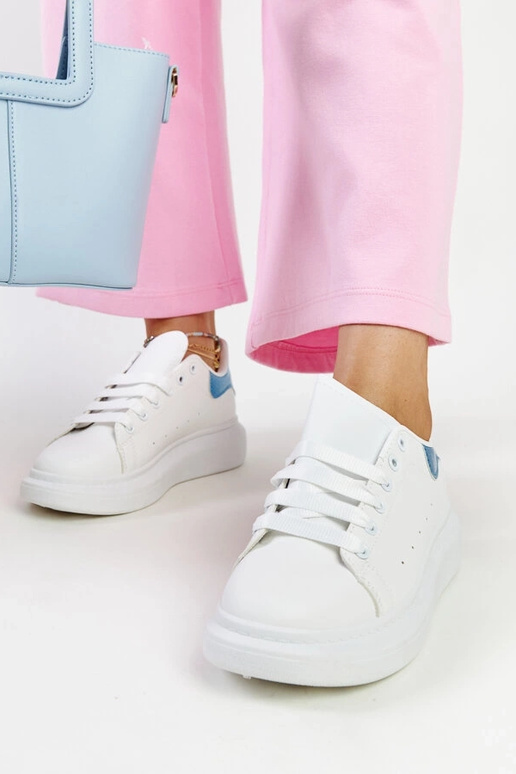 Sneakers in ecopelle bianca Fatimah