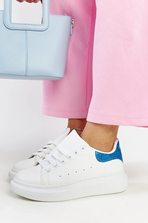 Sneakers in ecopelle bianca Fatimah