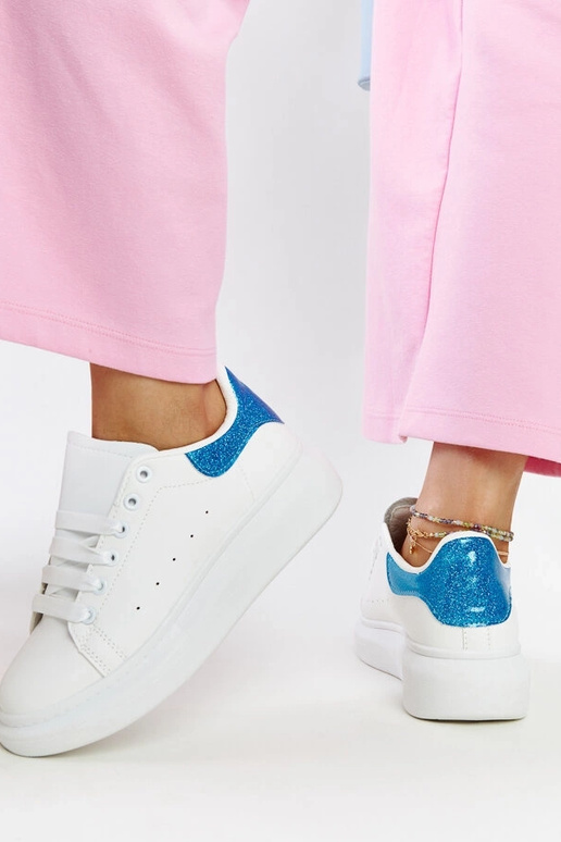 Sneakers in ecopelle bianca Fatimah