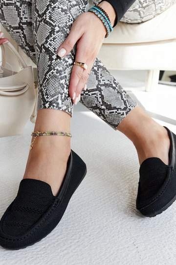 Mocassini in tessuto...