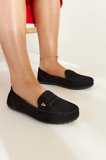 Mocassini neri con finitura... 2