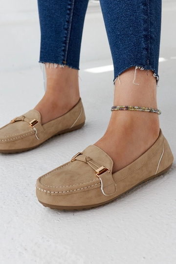 Mocassini Scafati beige...