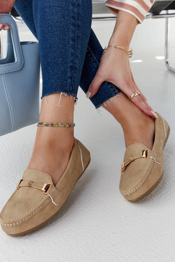 Mocassini Scafati beige... 2