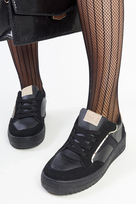 Sneakers con plateau Walda nere