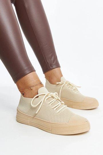 Sneakers sportive leggere Senaida beige chiaro