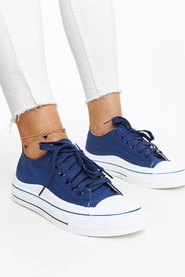 Sneakers bianchi con piattaforma Anbarin