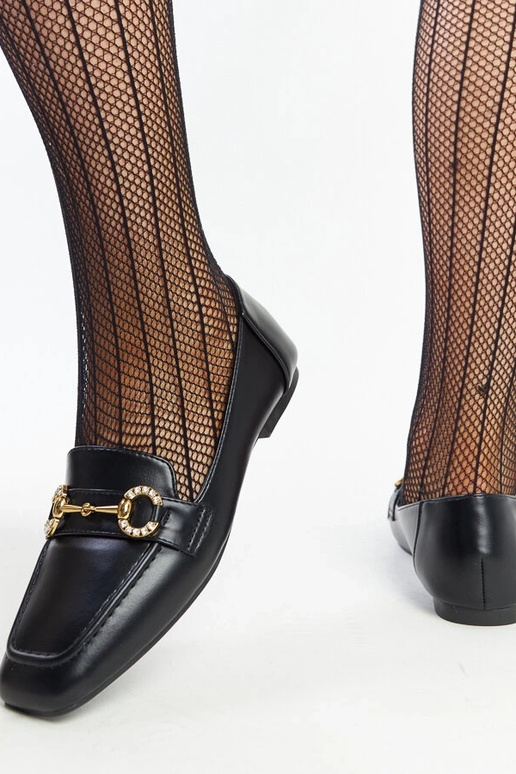 Mocassini con fibbia Areebah neri