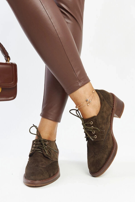 Stivaletti con tacco in pelle...