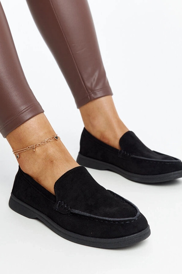 Scarpe Rumay in pelle scamosciata nera