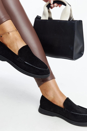 Scarpe Rumay in pelle scamosciata nera 2
