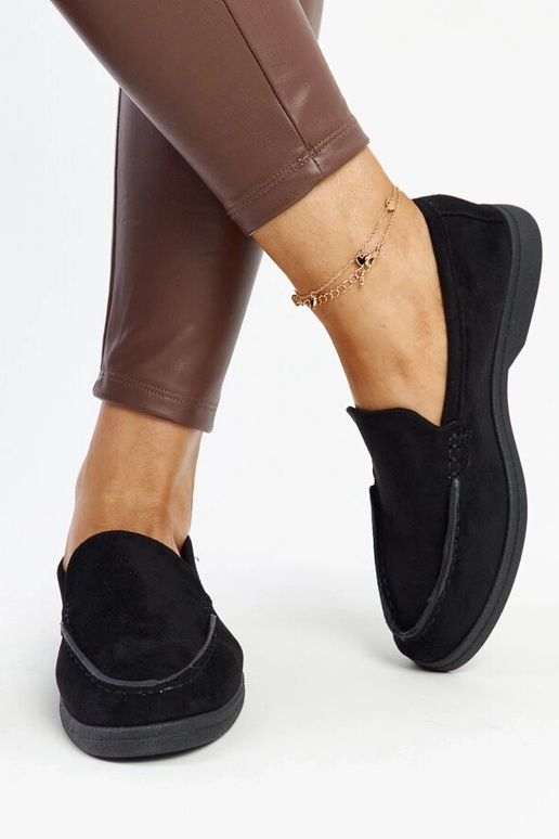 Scarpe Rumay in pelle scamosciata nera