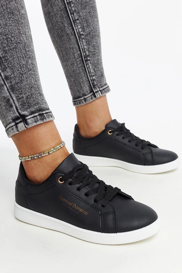 Sneakers in ecopelle Furat nere