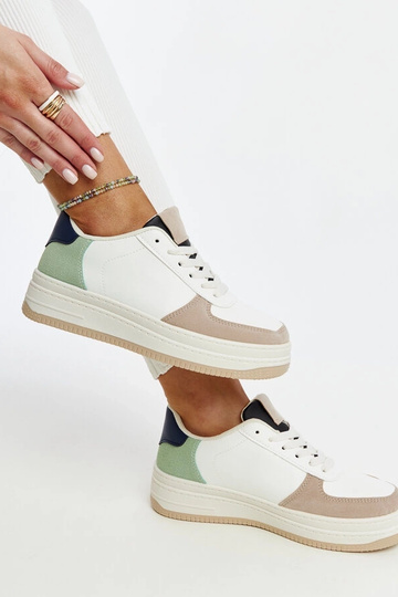 Sneakers con plateau Cvita multicolore 2