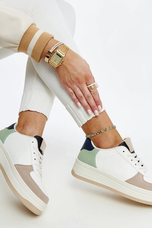 Sneakers con plateau Cvita multicolore