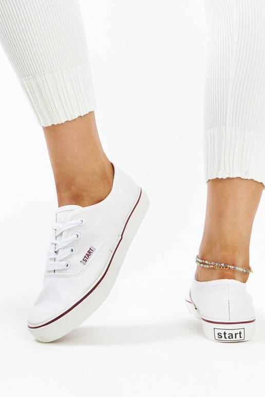 Sneakers Erla classiche bianche