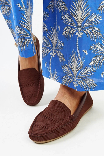 Mocassini in tessuto... 2