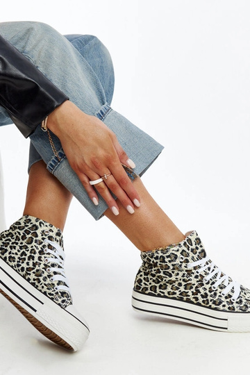 Sneakers alte leopardate... 2