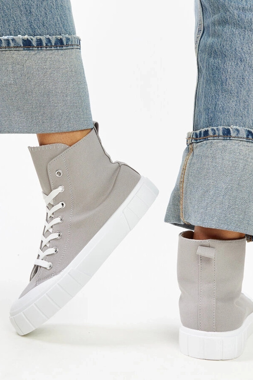 Scarpe alte grigie Vinka