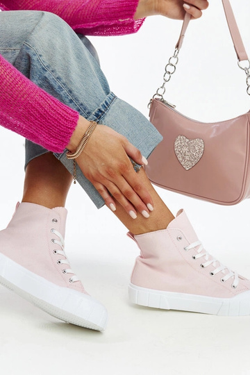 Scarpe alte rosa Vinka 2