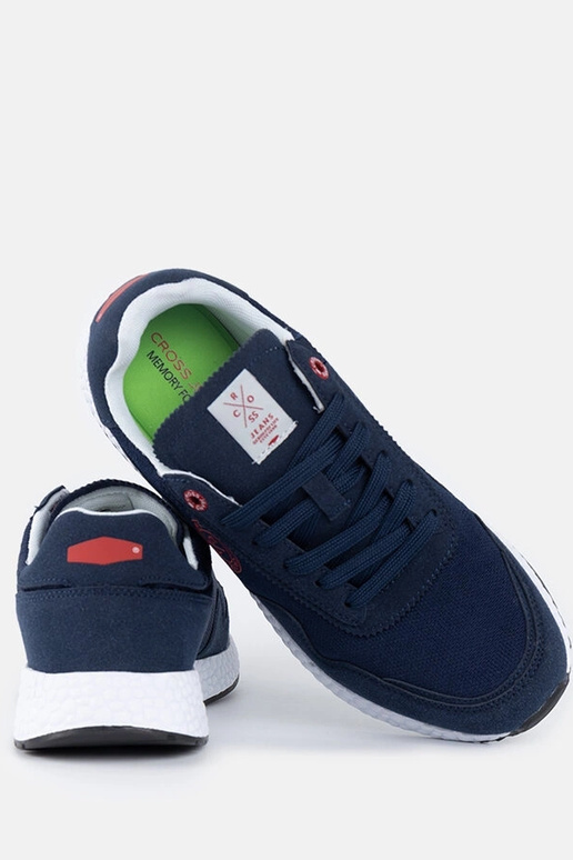 Sneakers da uomo CROSS JEANS blu navy
